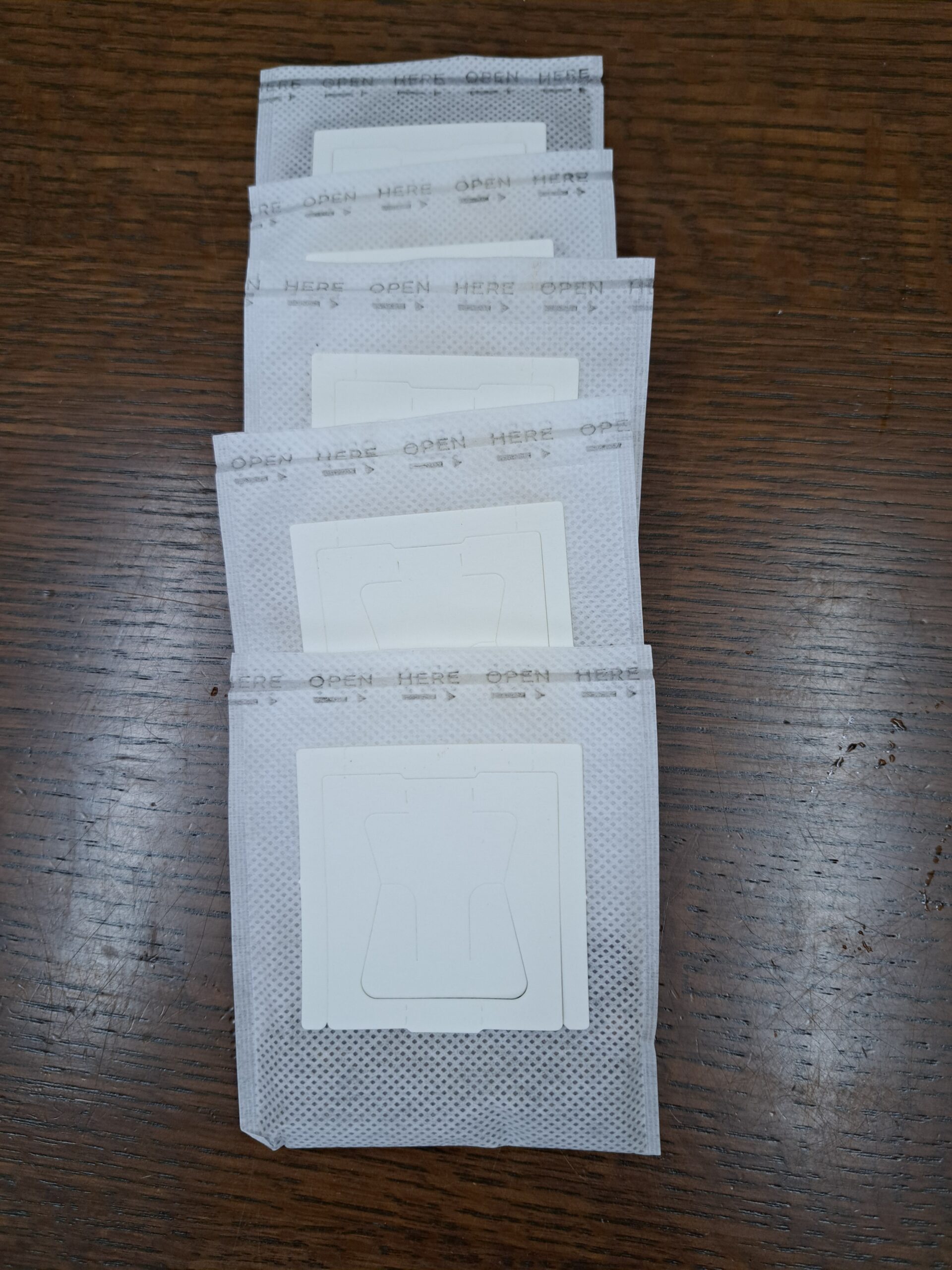 お湯を注ぐだけのドリップバッグ
